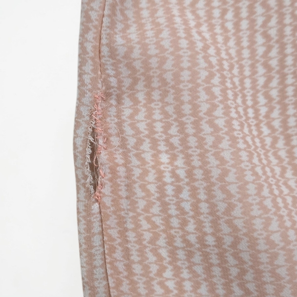 Vince Camuto Pleated Front Sleeveless Shell Top Peach Size M (L026) - Picture 7 of 9